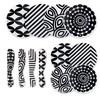 French Bull 12-Piece Dinnerware Set Black & White