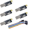 Hailege 5pcs USB to Serial CH340 USB to TTL Download