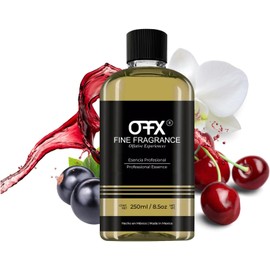Esencia Cherry Pop de 250ml, esencia de uso profesional, ultra concentrada para uso exclusivo en difusores y aromaterapia