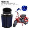 62mm Carburetor Carb Air Filter Adapter Kit For 6.5 HP