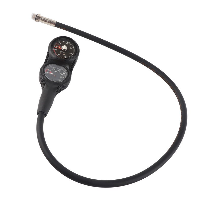 Professional Scuba Diving 2 Gauges Pressure Gauge Dive Digital Depth