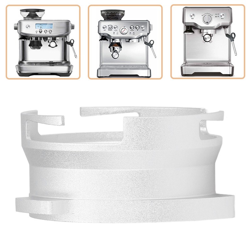 54mm Coffee Portafilter Dosing Funnel Aluminum Alloy Rotatable Dosing Funnel