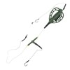 Lwuey Fishing Baits Hooks, Carp Cage Fish Feeder Tackle Accessory