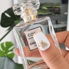 Pearl dangle point handmade nail tip - Natural / 진주