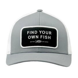 AFTCO Saying Trucker Hat (US, Alpha, One Size, Steel)