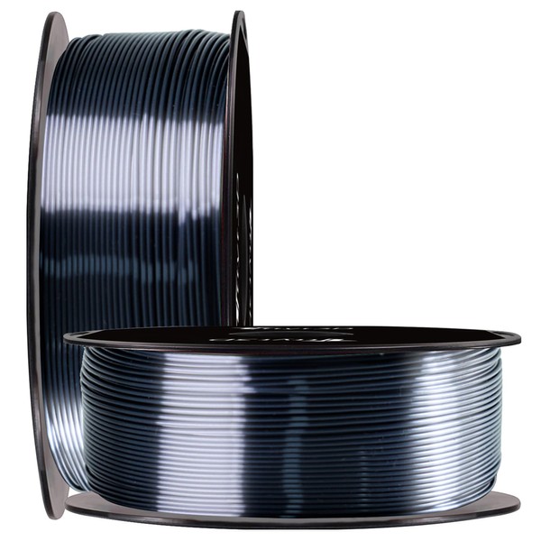 TTYT3D 3D Printer Shiny Silk Metal Sparkle Black PLA Filament,