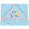 Playshoes Baby - Jungen Kapuzentuch Baustelle 340047, 17 - Bleu,
