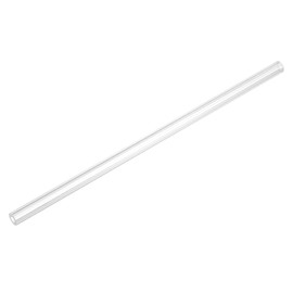 sourcing map Rigid Round Clear Tubing 3mm(1/8") ID x 6mm(1/4") OD x 0.5Ft(150mm) Length Plastic Tube