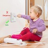 Outlet Covers Babepai 38-Pack White Child Proof Electrical Protector Safety