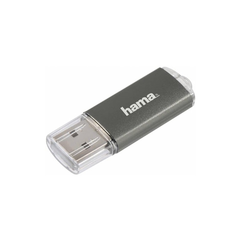 Hama 16GB USB 2.0 Laeta Flash Pen Drive - Grey