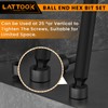 Ball End Hex Head Allen Wrench Drill Bit Set (24PCS