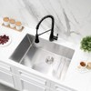 Jshozzy 28 Inch Undermount Kitchen Sink, 28" x 17" 16