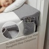 JZHLLA Triangle Bed Gap Filler Queen, Prevent Items from Falling