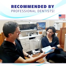 Crystal Clear Teeth Whitening Kit de Gel Blanqueador de Dientes Crystal Clear con luz LED.  Hecho en USA