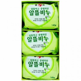 Malpyo Economical Cucumber Beauty Soap 140g 3 Count 10ea