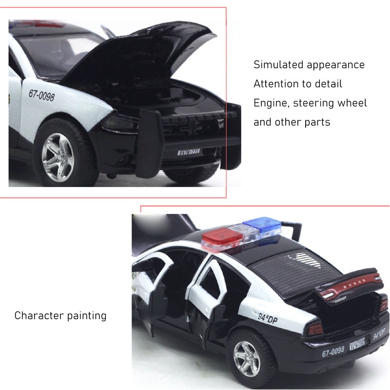 Kid Alloy Car Model Boys Girls Funny Simulated Sound Light