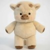 Peluche Vaquita Afelpada 45 Cm Beige
