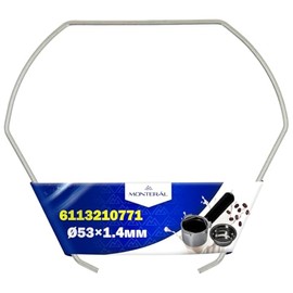 Locking spring made of stainless steel AISI 302 has the original code 6113210771 for the holder for attaching the filter holder diameter 53 mm for portafilter machine for DeLonghi MONTERAL