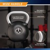 Marcy PU Coated Strength Training Kettlebell - 40 LB -