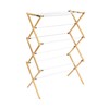 Household Essentials X-Frame Clothes Drying Rack, Stabile Wood Frame with