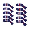 Scott Edward 10 Pcs Golf Club Head Covers for Irons
