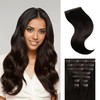 Glam Clip-in Hair Extensions - Chocolate (Brown)