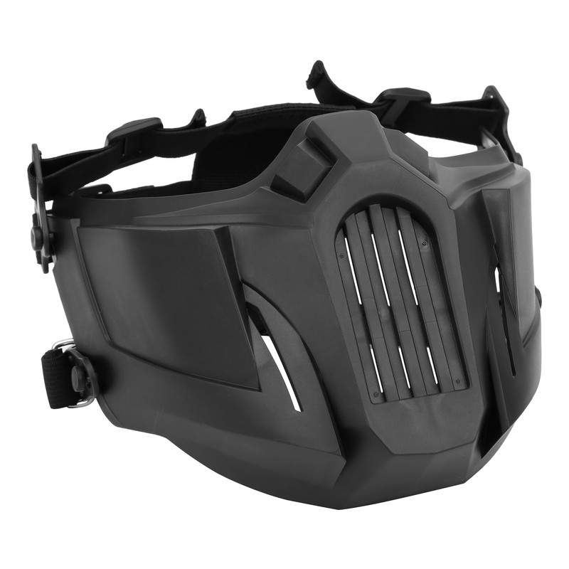 Tactic Half Face Guard Breathable Military Protection Equipment for CS