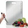 Titanium Cutting Board - 100% Pure Titanium Cutting Boards, Food-Grade,