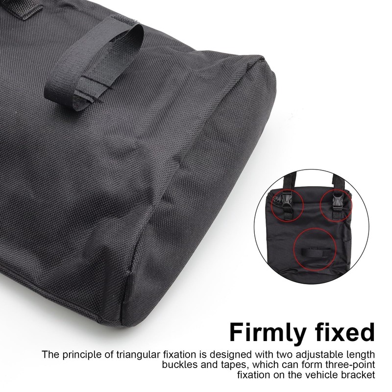 txuzong Handlebar bag, Oxford fabric bicycle bag, black bicycle bag,