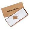 Solino Home Linen White Table Runner 60 Inch - 100%