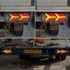 XUKEY Pair 76LED Truck Tail Brake LED Sequential Flowing LED