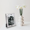 Frametigo Silver Plated Bead Photo Frame - Fits Photo Size