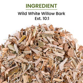 Green Organic Supplements White Willow Bark (Pack of 4)