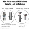 Universal 1-1/2" Kitchen Sink Drain Kit with P-Trap – Complete
