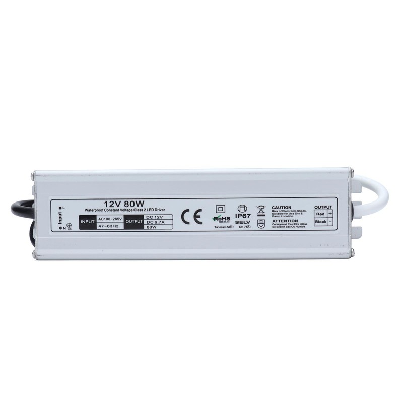 Waterproof IP67 Power Supply High Efficiency Safe Stable Multiple Protection