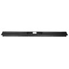 munirater Black Car Rear Bumper Steel Roll Pan with License