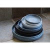 Hachiman Gardens 231875 Arbre Eco Plate, Round, Gray (GY), No.