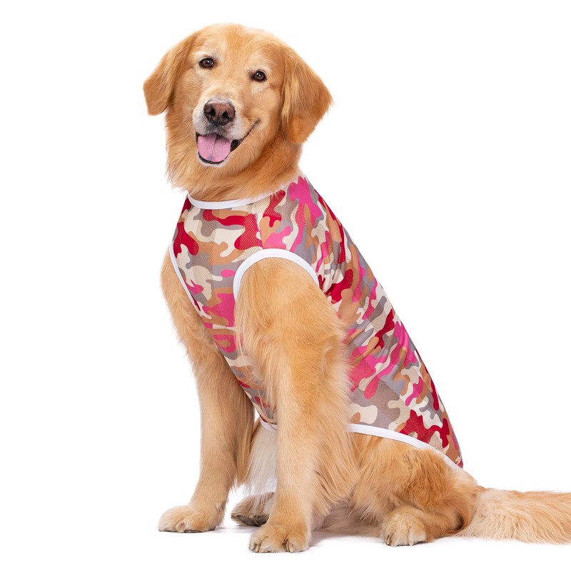 Pet Summer T-Shirt Breathable Jumpsuit Pajamas,Dog Anti-Hair Apparel Onesie Sunscreen
