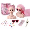 Anstar Hair Styling Doll Head for Girls Styling Head for