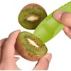 Kiwi Plastic Spoon Fruit Peeler Cutter, Slicer Peeler Cutter for