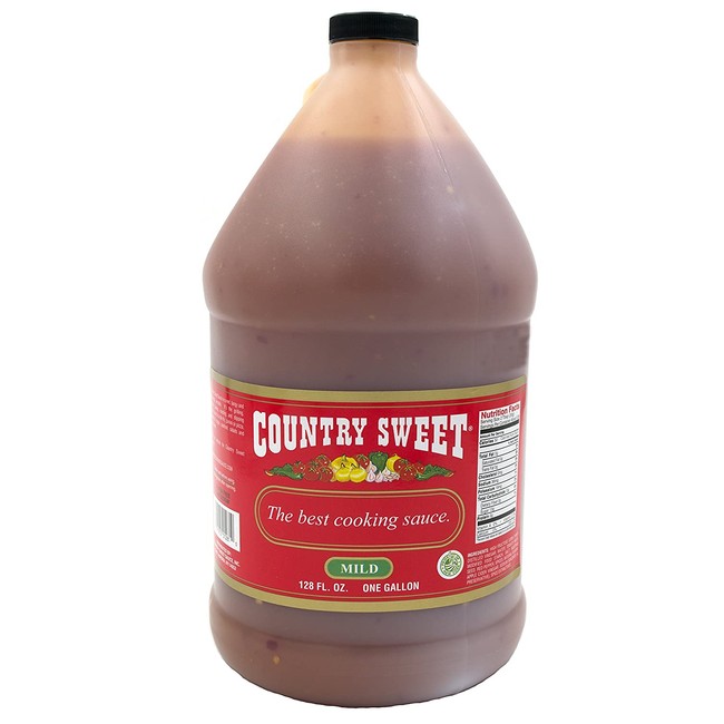Country Sweet Sauce - Premium Cooking and Finishing Sauce (Mild, 1 Gallon/128 ounces)