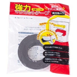 Strong Magnetic Tape Anisotropy [Thickness 0.04 inch x Width 0.8 inch (20 mm) x Length 16.4 ft (5 m)