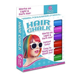 The Pencil Grip Hair Stix Tiza para el cabello 6 colores TPG-682