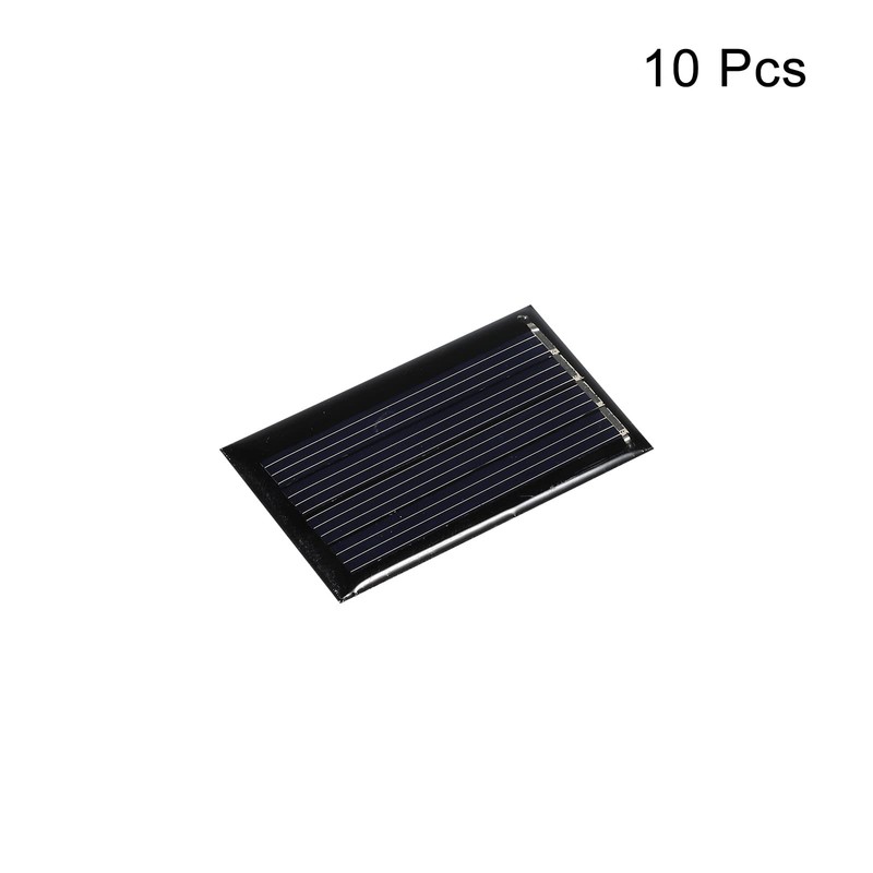 sourcing map Mini Solar Panel Cell 2V 45mA 0.09W 44mm