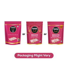 Tata Salt Rock Salt | Premium Sendha Namak | with Natural Trace Minerals | 1kg Pouch