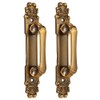 2Pcs/set Door Handle Zinc Alloy european style Antique Door Pull