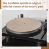 2 Pcs Record Player Mat, 7 Inch Turntable Mat 3mm