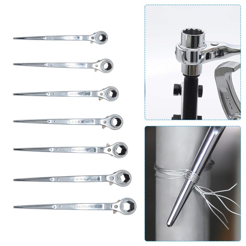 tooloflife Scaffolding Wrench/Ratchet Spanner Steel 16-18mm/18-21mm/17-19mm/19-22mm/19-21mm/21-22mm/19-21mm/19-24mm/21-22mm