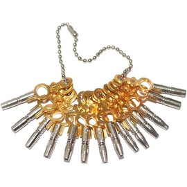 Watch Winder 14 Piece Set for Pocket Watch Winding Keys (00 to 12)