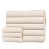 MOSISO 17-17.3 inch Laptop Case, 17.3 inch Puffy Laptop Sleeve